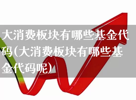 大消费板块有哪些基金代码(大消费板块有哪些基金代码呢)_https://www.heiljjianzu.com_创业板_第1张