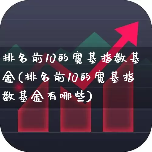 排名前10的宽基指数基金(排名前10的宽基指数基金有哪些)_https://www.heiljjianzu.com_创业板_第1张