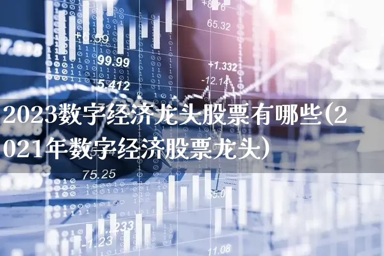 2023数字经济龙头股票有哪些(2021年数字经济股票龙头)_https://www.heiljjianzu.com_上交所_第1张