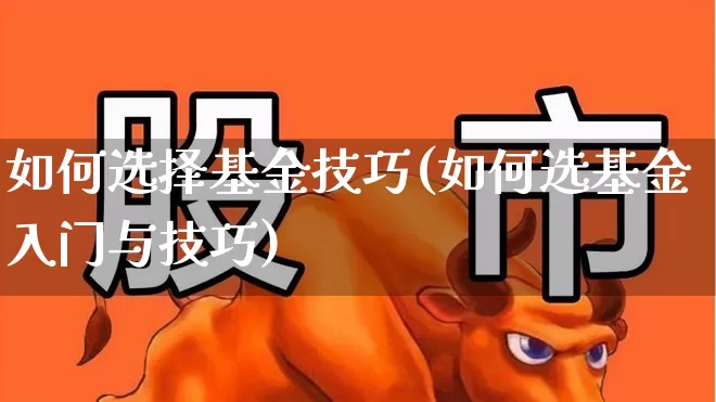 如何选择基金技巧(如何选基金入门与技巧)_https://www.heiljjianzu.com_科创板_第1张