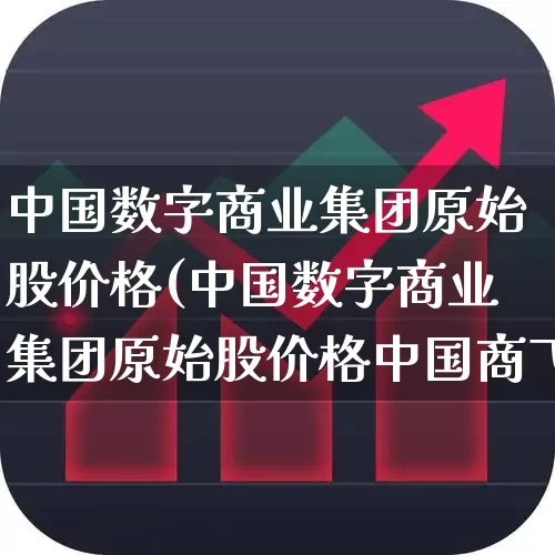 中国数字商业集团原始股价格(中国数字商业集团原始股价格中国商飞)_https://www.heiljjianzu.com_科创板_第1张