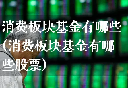 消费板块基金有哪些(消费板块基金有哪些股票)_https://www.heiljjianzu.com_科创板_第1张